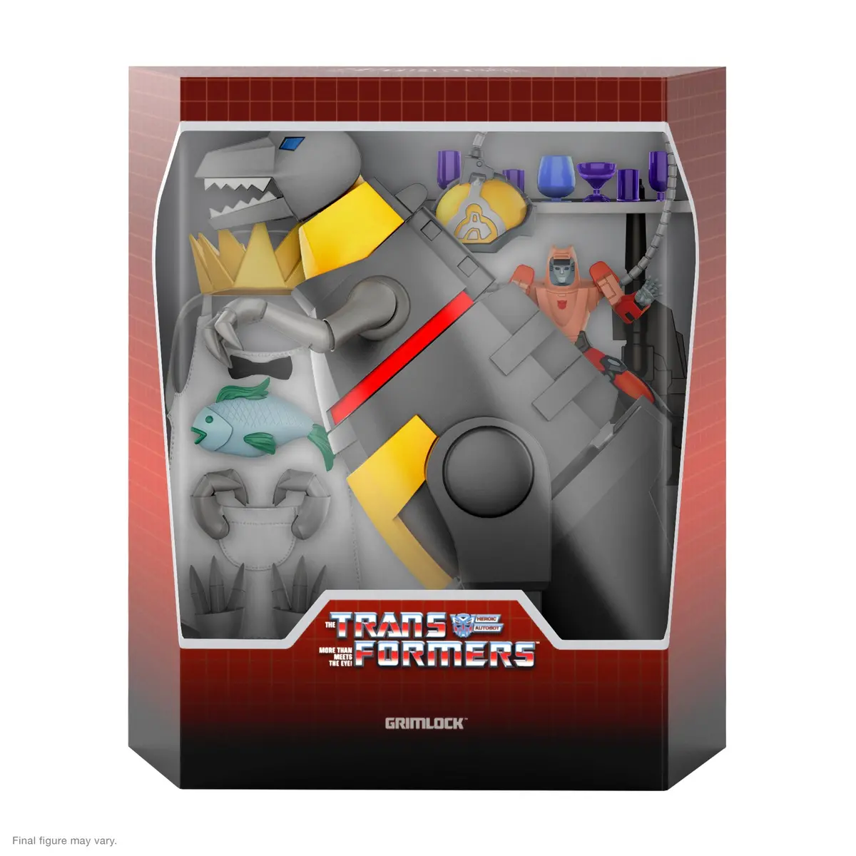 Super7 Ultimates - Transformers - Autobot Grimlock (Dino Mode) Action Figure (81706) Low Stock 1