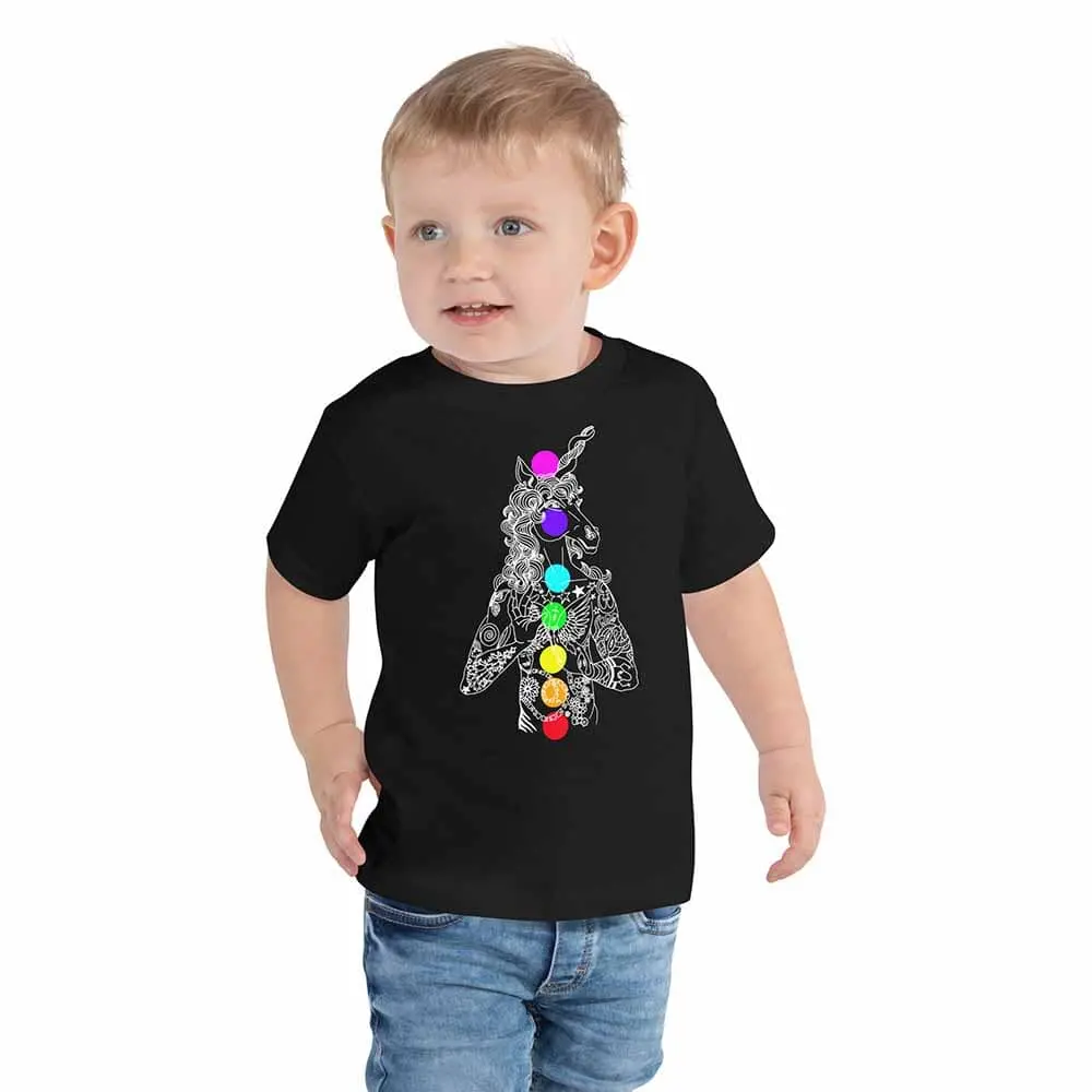 Unicorn Chakras Toddler T-Shirt - Summer Of Sass 1