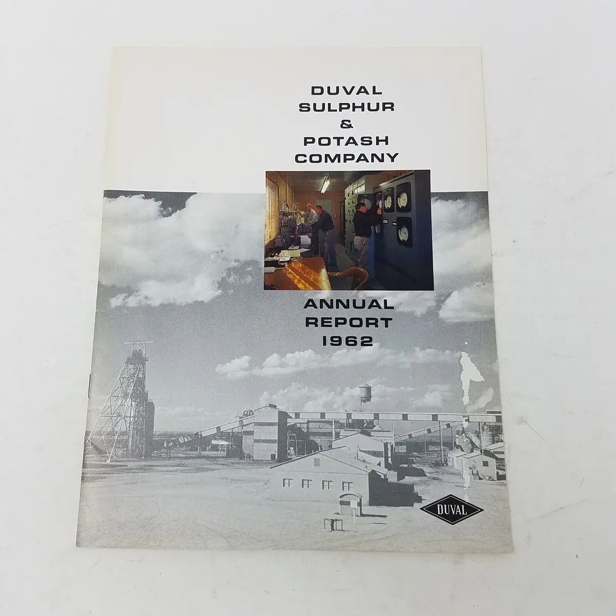 1962 Duval Sulphur & Potash Co Annual Report Shareholders Year End Financials 1