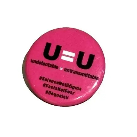 U Equals U Button 1