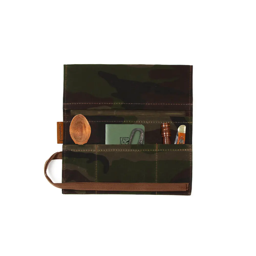 Oilcloth Gear Roll Up Bag 1