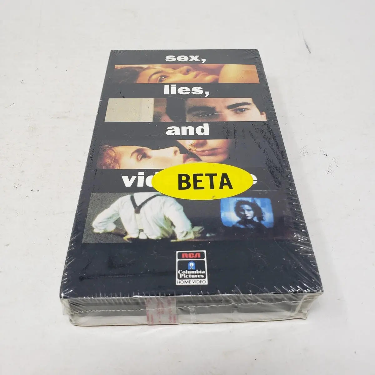 Sex Lies & Videotape 1990 Betamax Beta New Factory Sealed Not Vhs Rca Columbia 1