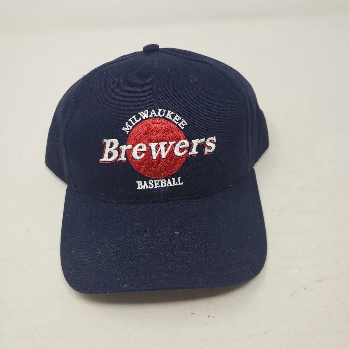 Vintage Milwaukee Brewers Baseball Snapback Mlb Baseball Hat Cap Os Twins Rare 1