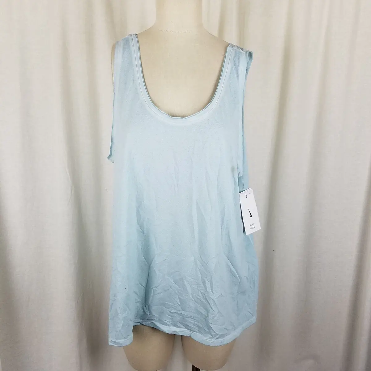Nwt Nike Yoga Training Stretch Dri-Fit Tank Top Womens 1X Plus Size Exercise 1