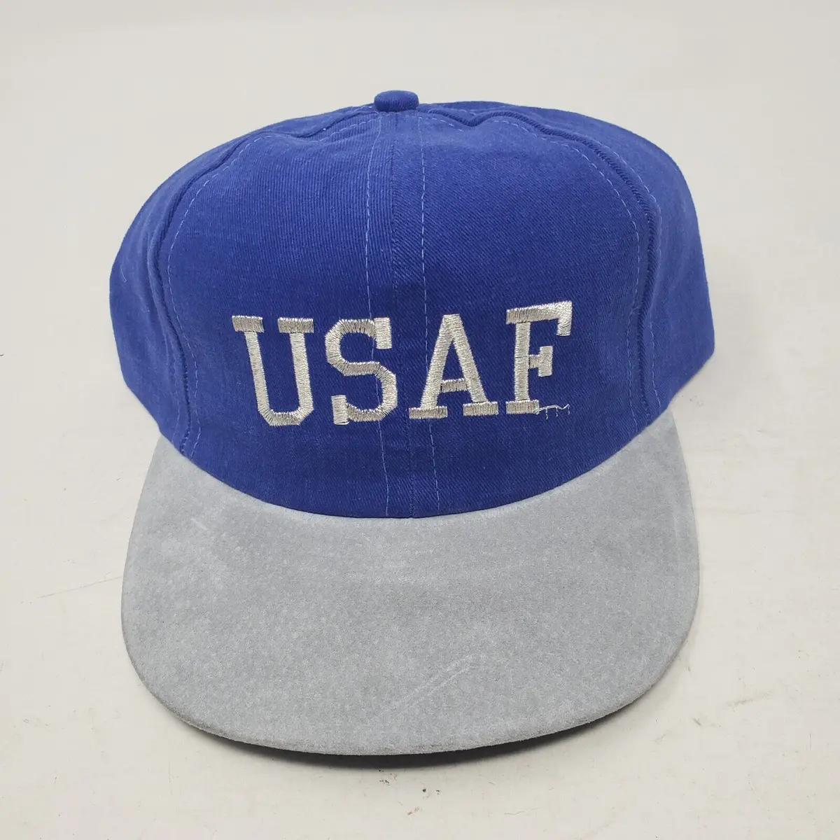 Vintage Usaf Air Force Falcons Academy Baseball Hat Cap Mens Elastic Stretch 1