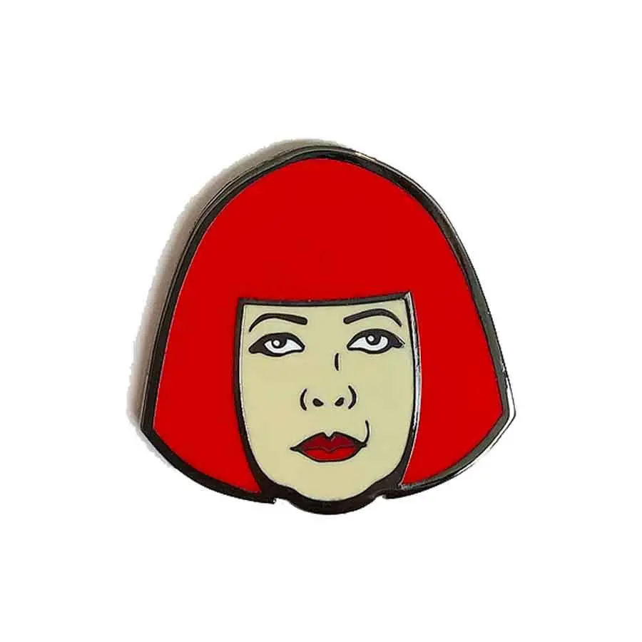Yayoi Kusama Hard Enamel Pin 1