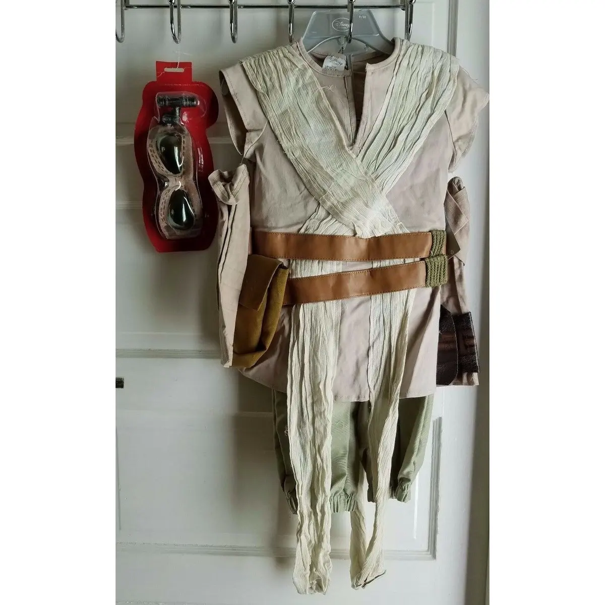 Star Wars The Force Awakens Rey Costume Kids Boys Halloween 9 10 Disney Store 1