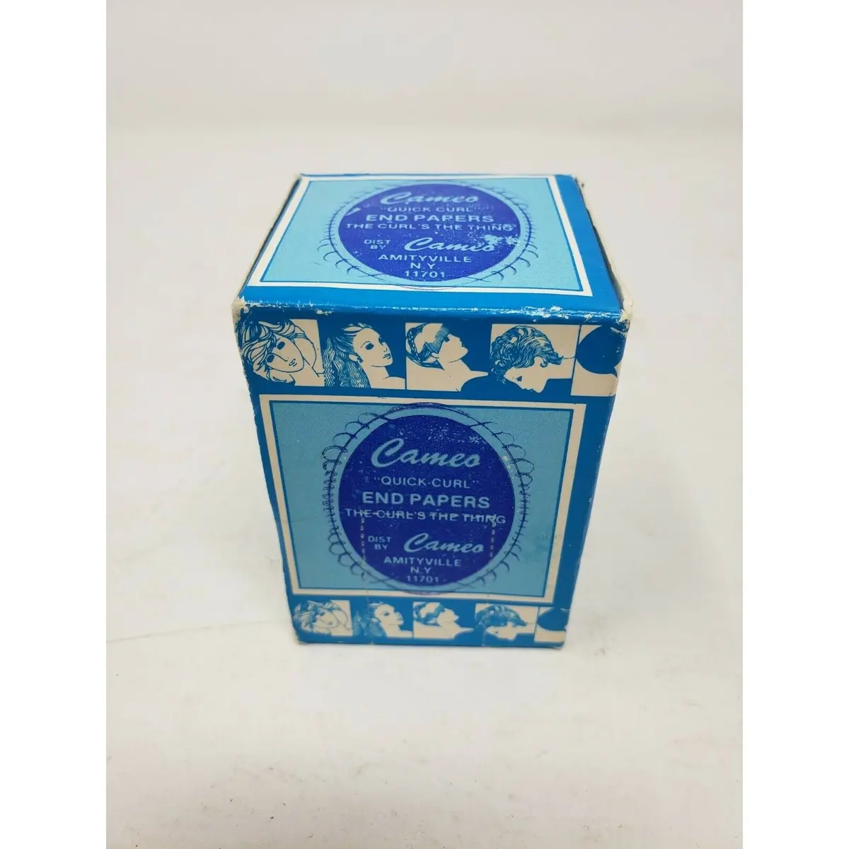 Vintage Cameo Quick Curl End Papers Home Permanent 70'S Retro Movie Prop 1000 1
