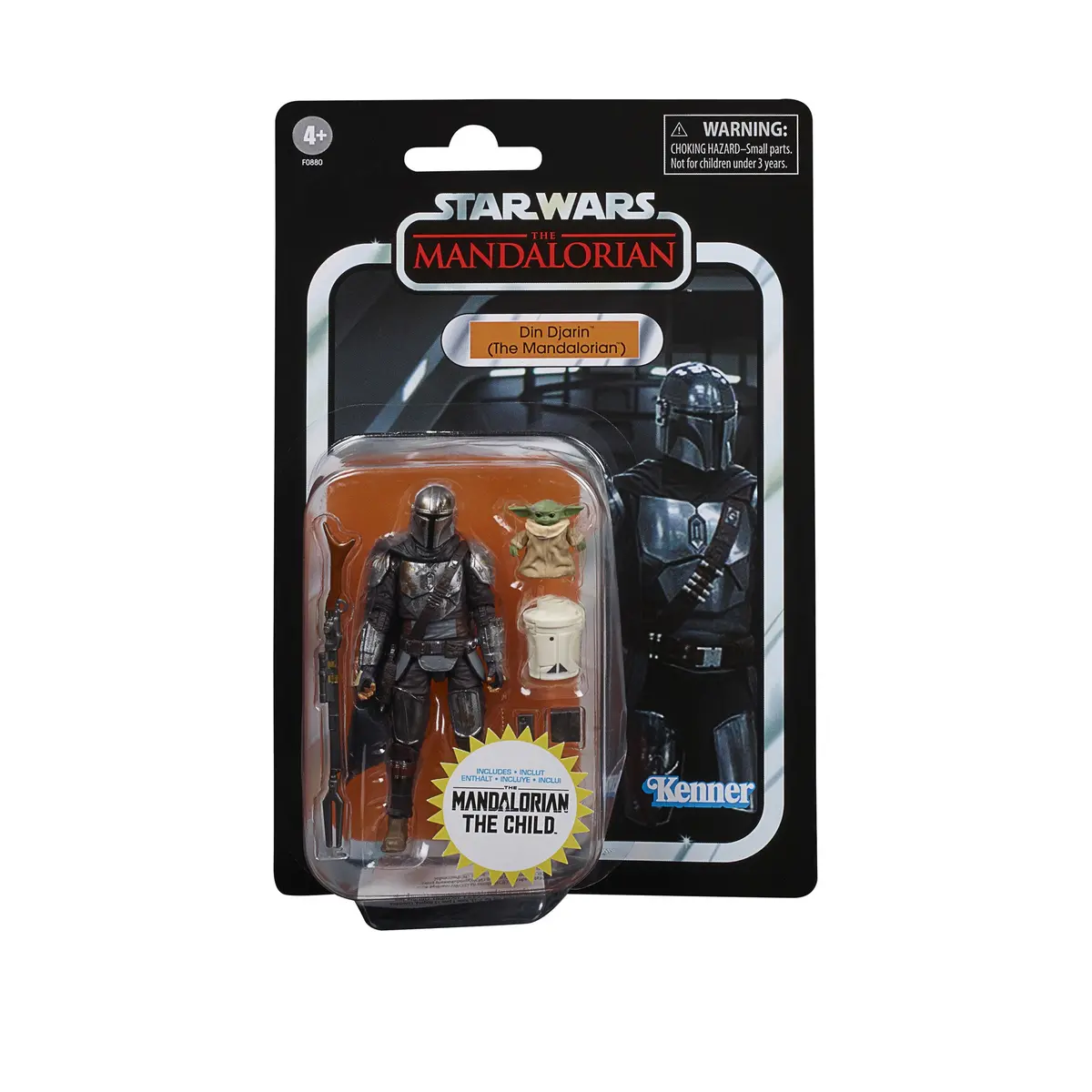 Star Wars: The Vintage Collection - The Mandalorian - Din Djarin (The Mandalorian) With The Child (F0880) Exclusive 1