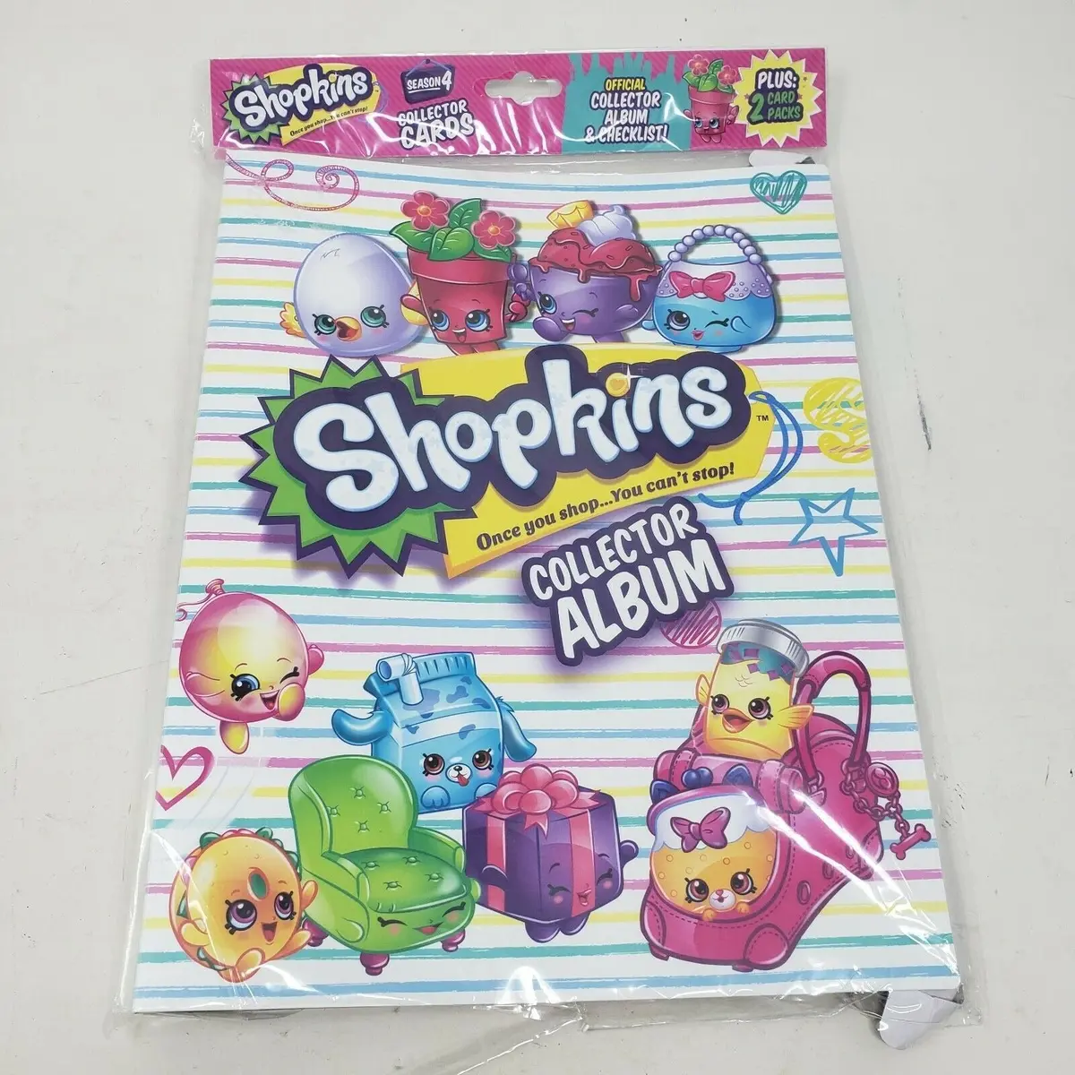 Shopkins Official Collector Album Season 4 For Collectible Trading **No Cards** 1