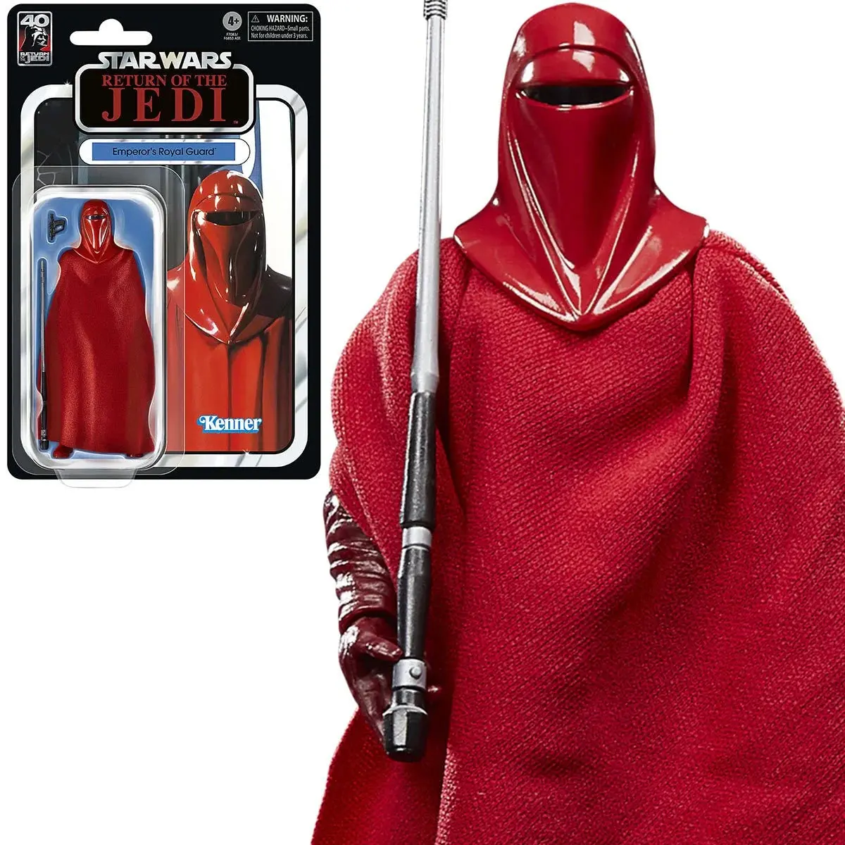 Star Wars: The Black Series - Return Of The Jedi 40Th - Emperor's Royal Guard Action Figure (F7083) Low Stock 1