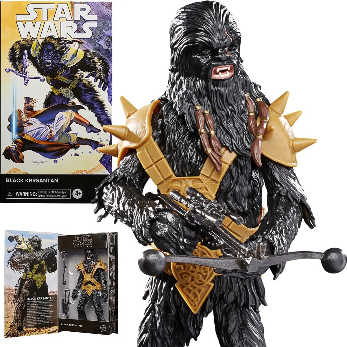 Star Wars: The Black Series - The Book Of Boba Fett - Black Krrsantan Action Figure (F5585) Last One! 1