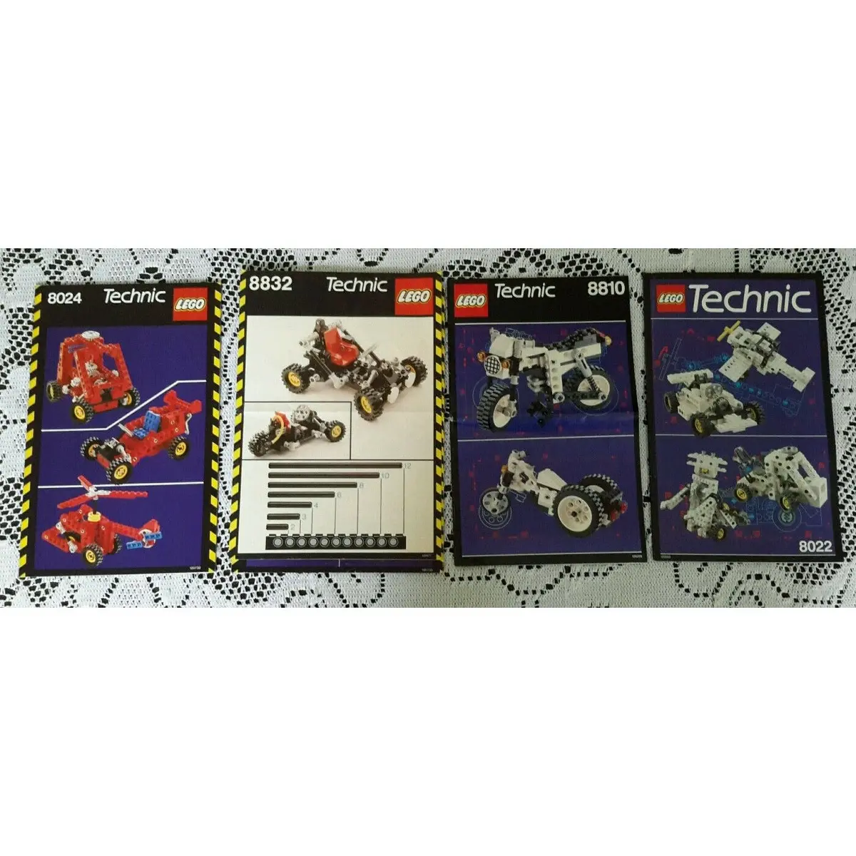 Legos # 8024/8832/8810/8022 Technic Universal Instructions Books Manuals Only! 1