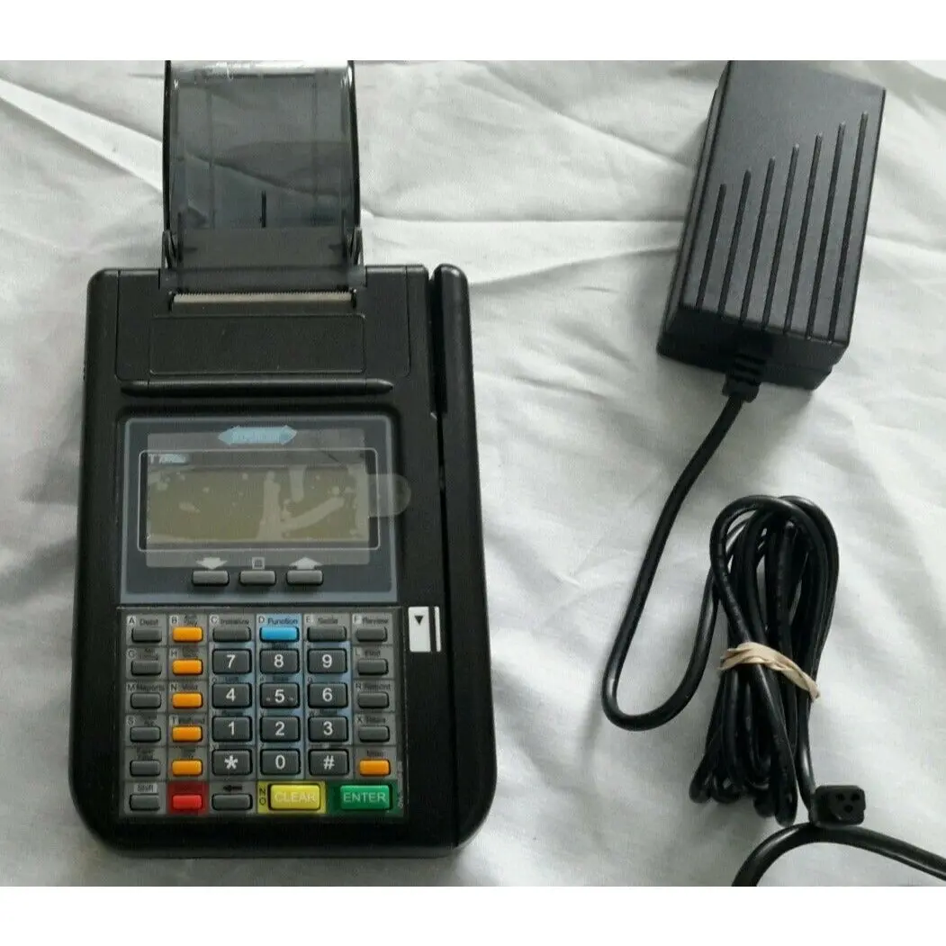 Credit Card Terminal Hypercom T-Series T7 Plus Optimum Information Transaction 2