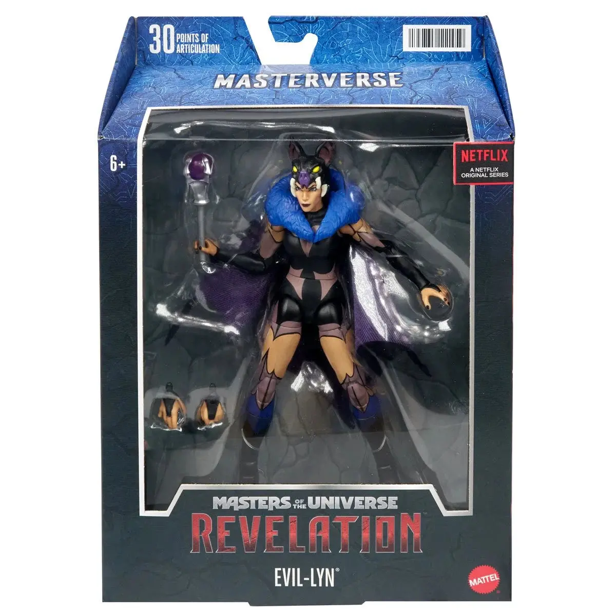 Motu Masters Of The Universe: Masterverse Revelation - Evil-Lyn (Skelesorc) Action Figure (Hlb39) 1