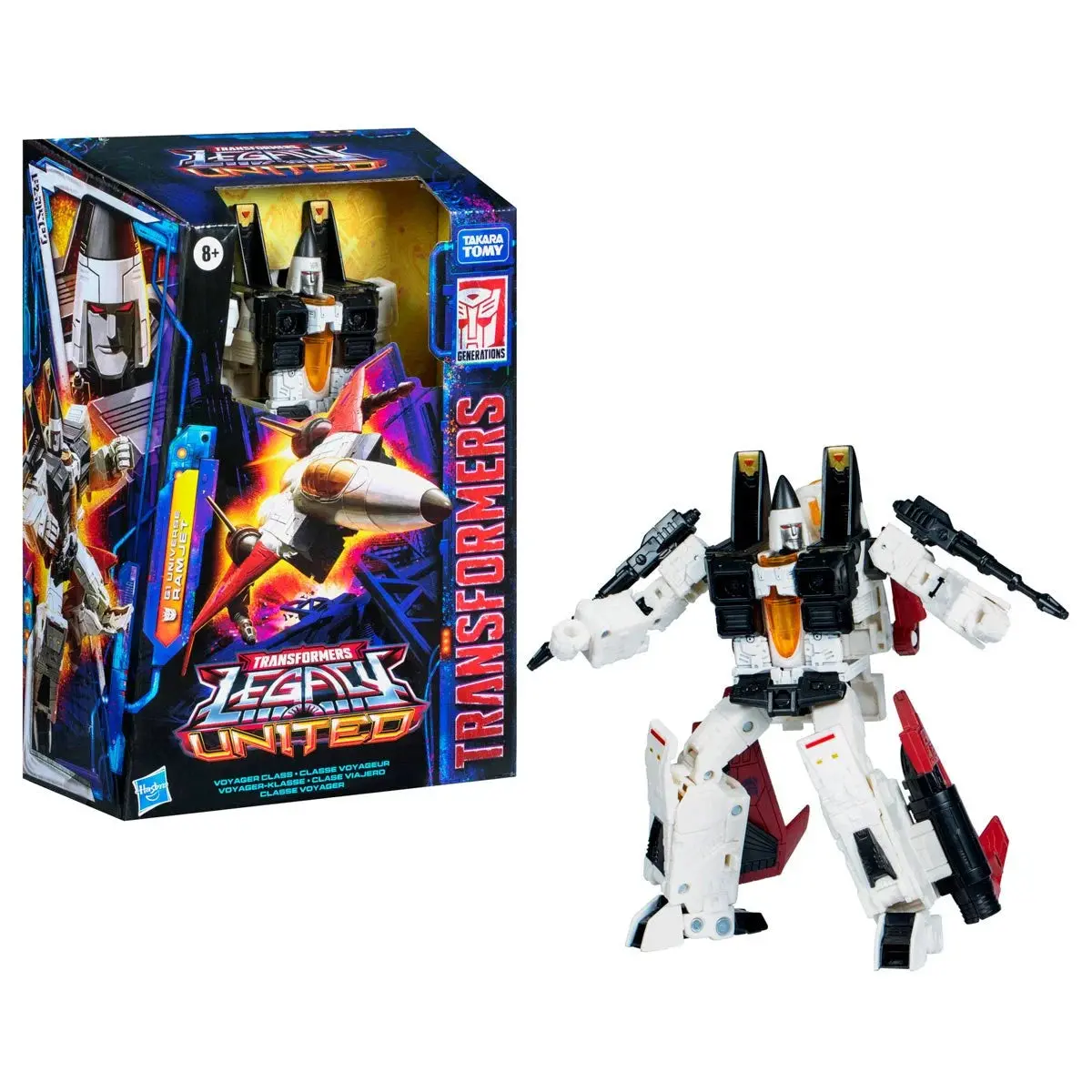 Transformers: Legacy United - Voyager Class G1 Universe Ramjet Action Figure (G1036) 1