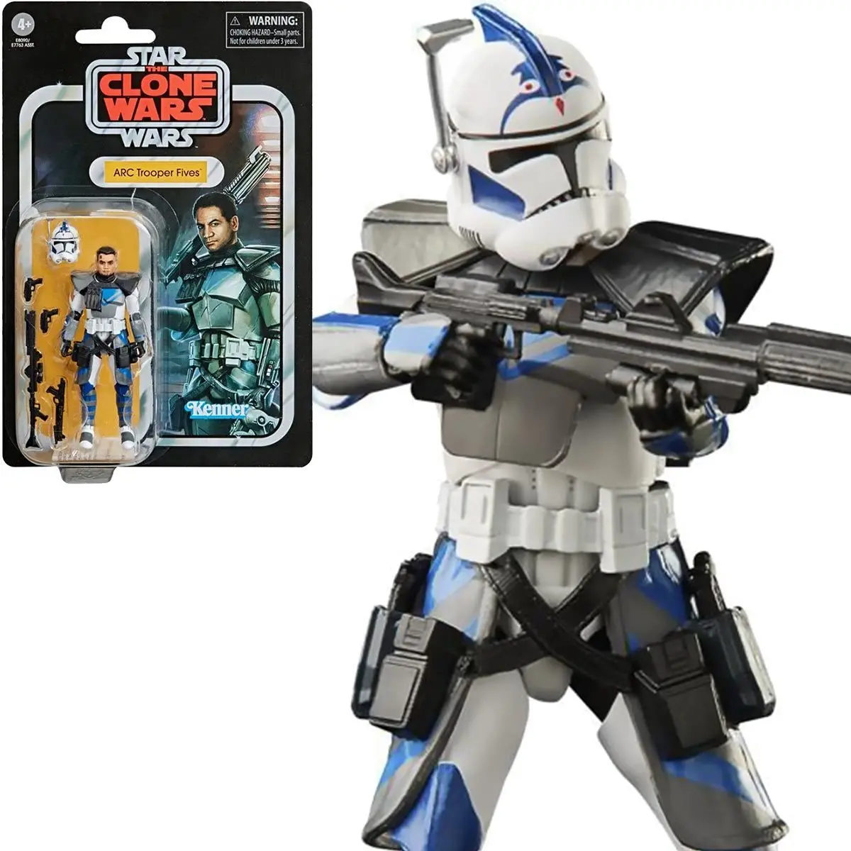 Star Wars - The Vintage Collection Vc172 - The Clone Wars - Arc Trooper Fives Action Figure (E8090) Low Stock 1