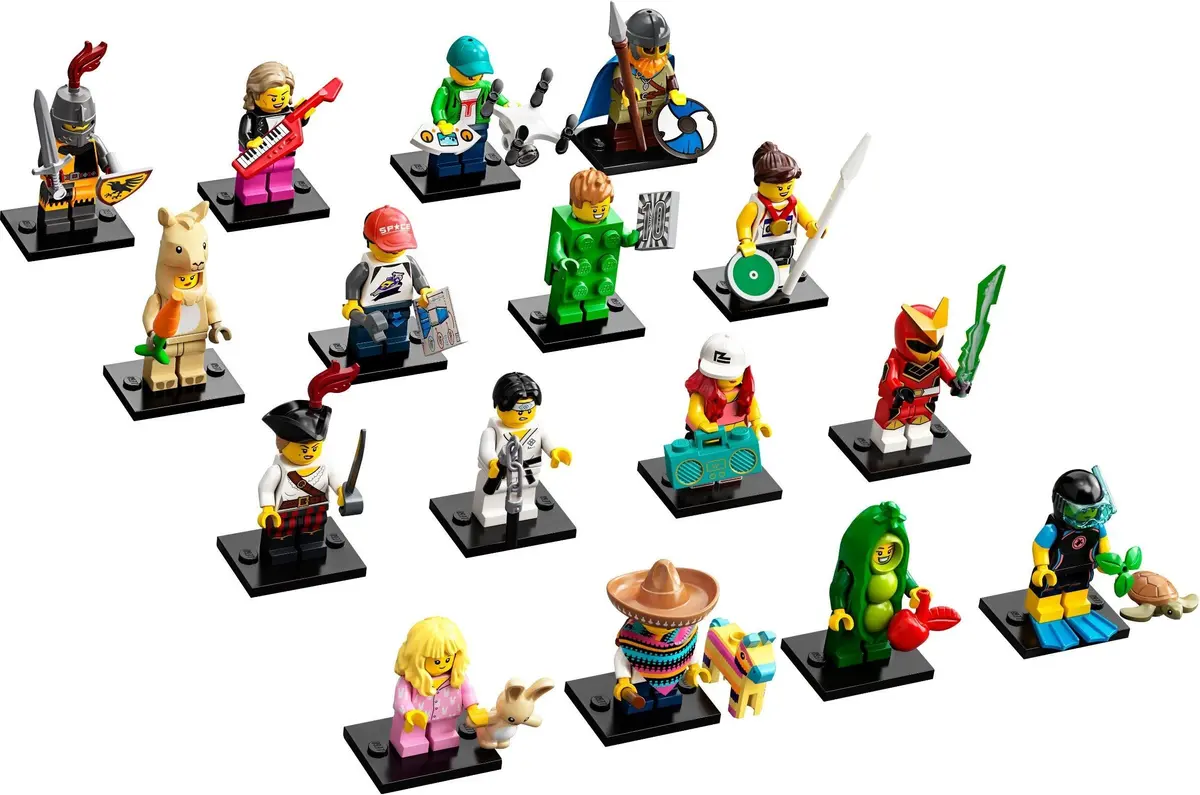 Lego Minifigures - Series 20 - Complete Set Of 16 (71027) Retired Minifigures Last One! 1