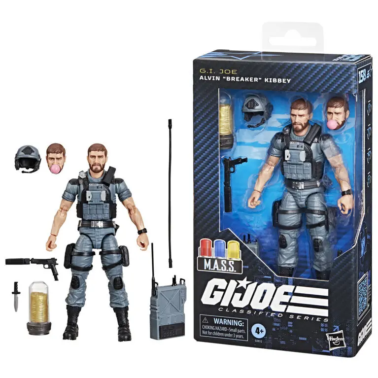 G.I. Joe Classified Series 158 - Alvin (Breaker) Kibbey (Communications Officer) Action Figure G0852 Low Stock 1