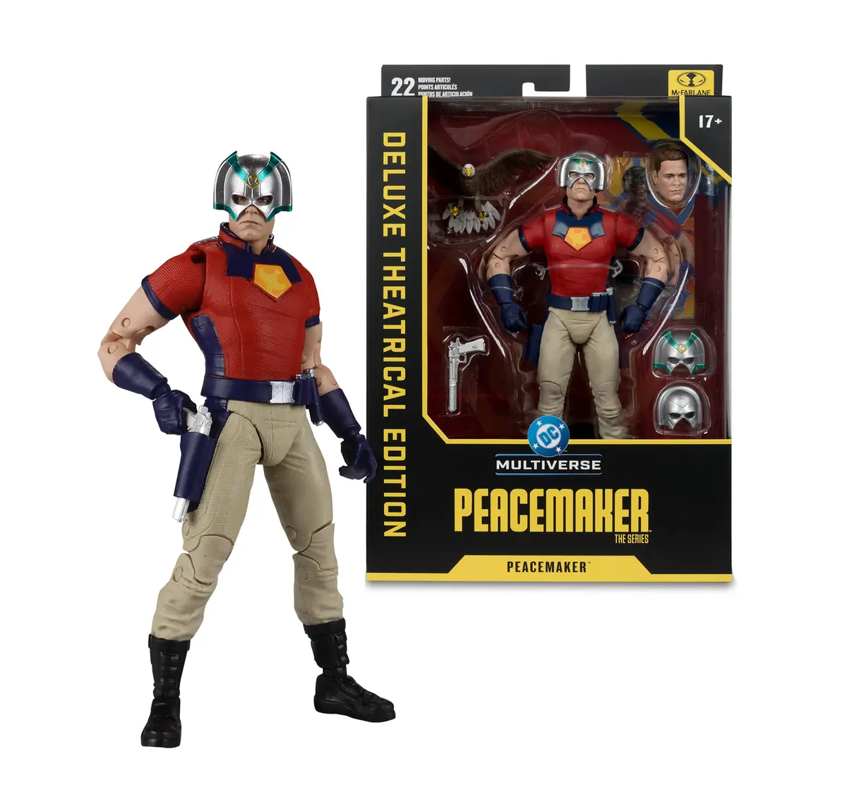 Mcfarlane Dc Multiverse: Peacemaker The Series - Peacemaker Deluxe Theatrical Edition Figure (15968) 1