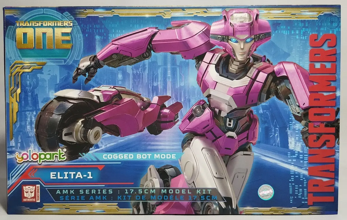 Yolopark - Amk Series - Transformers One - Elita-1 (Cogged Mode) 7-Inch/18 Cm Model Kit (Ypamkm8ac) 1