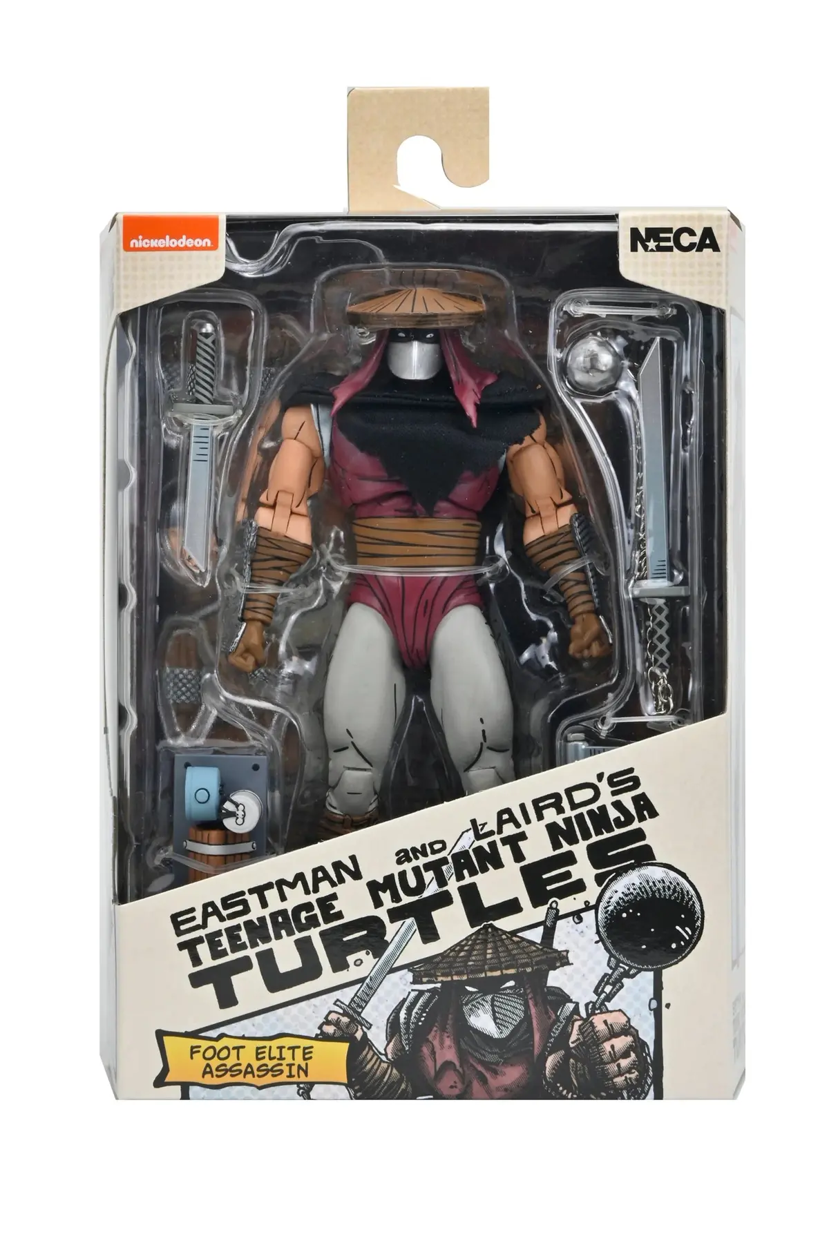Neca Teenage Mutant Ninja Turtles Mirage Comics: Foot Assassin (Classic Colors) Action Figure (54442) Low Stock 1
