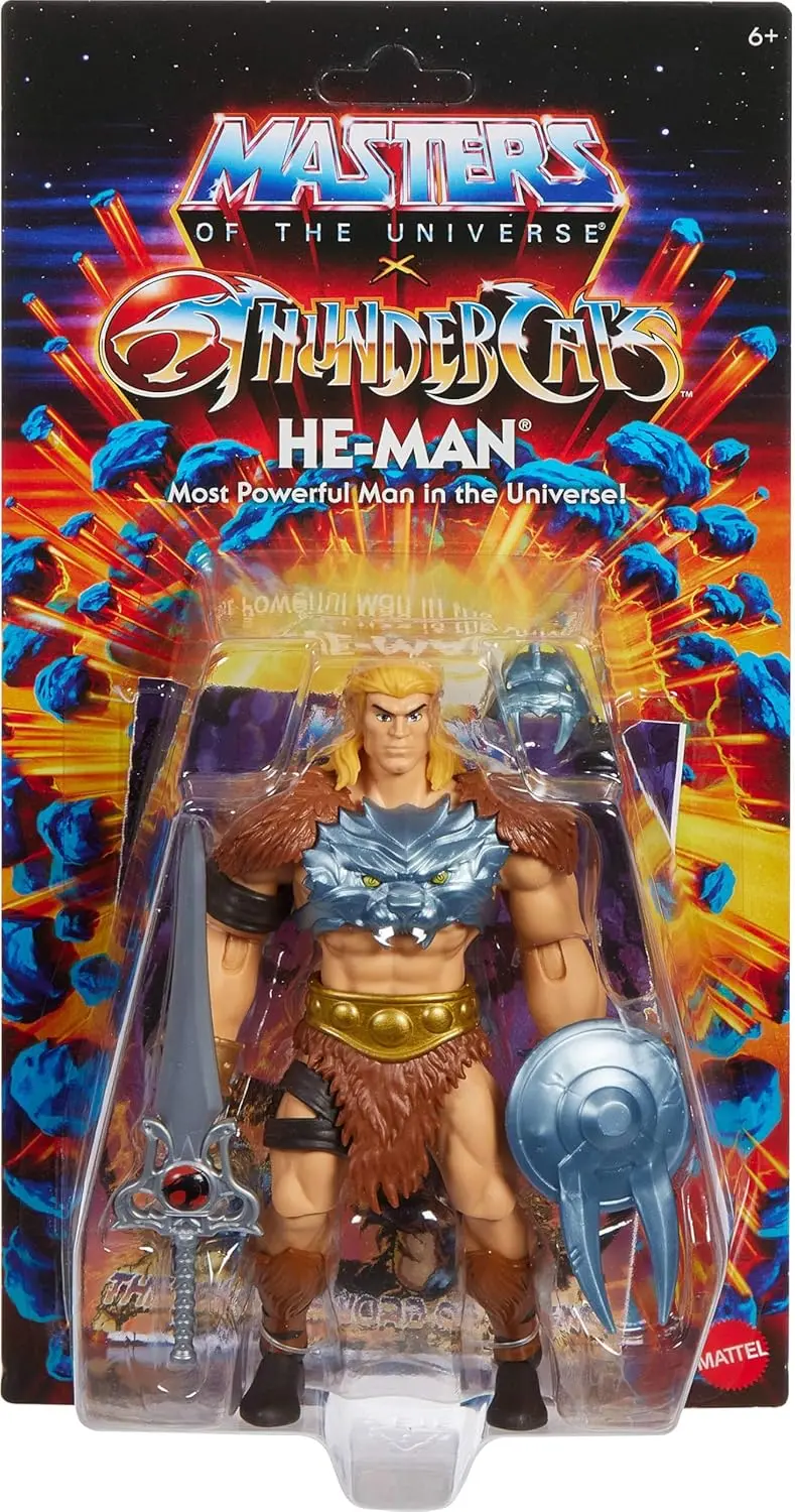 Masters Of The Universe (Motu) - Origins X Thundercats - Wave 2 - He-Man Action Figure (Jfw98) 1