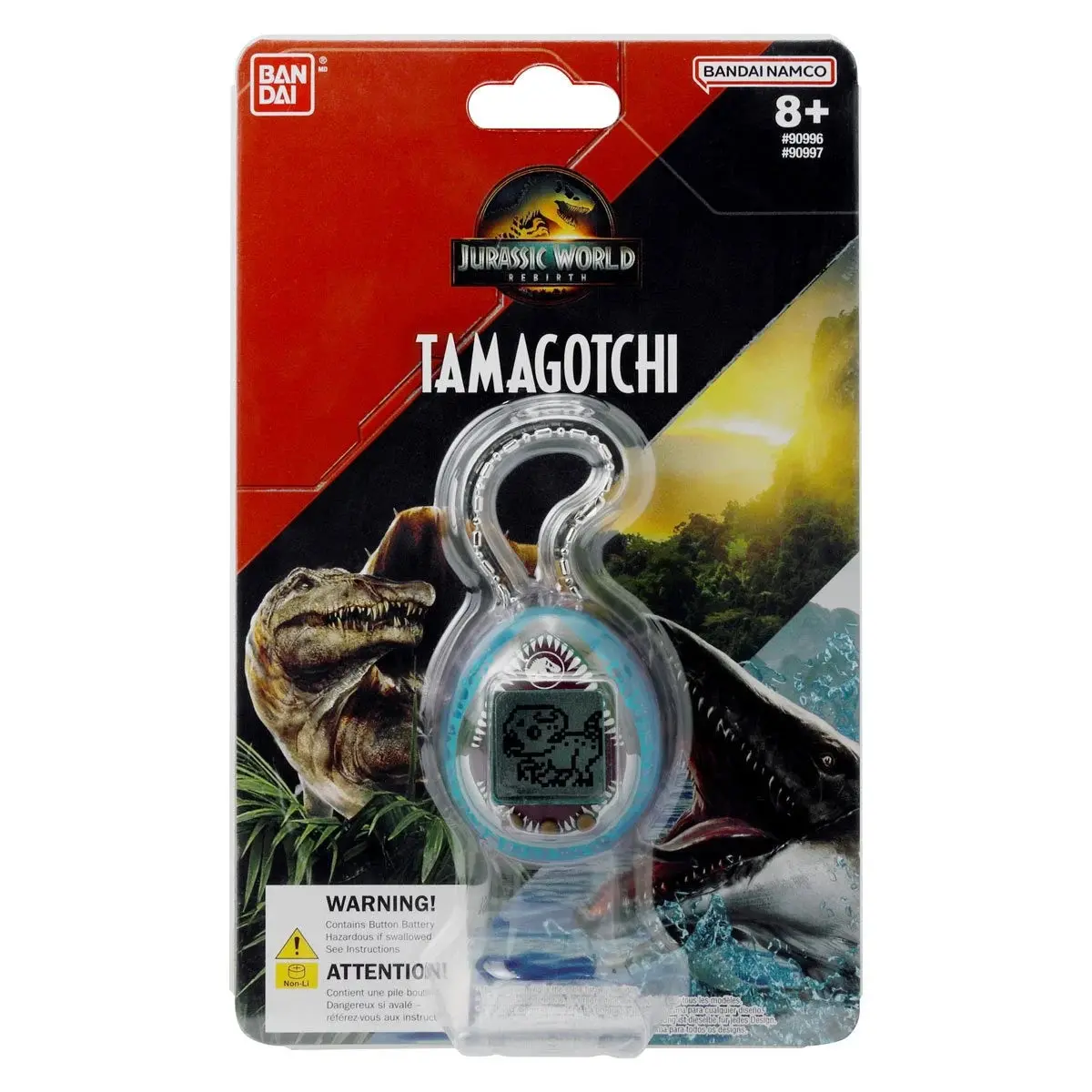 Tamagotchi - Nano - Jurassic World: Rebirth (2025) - Mosasaurus Digital Pet (90996) 1