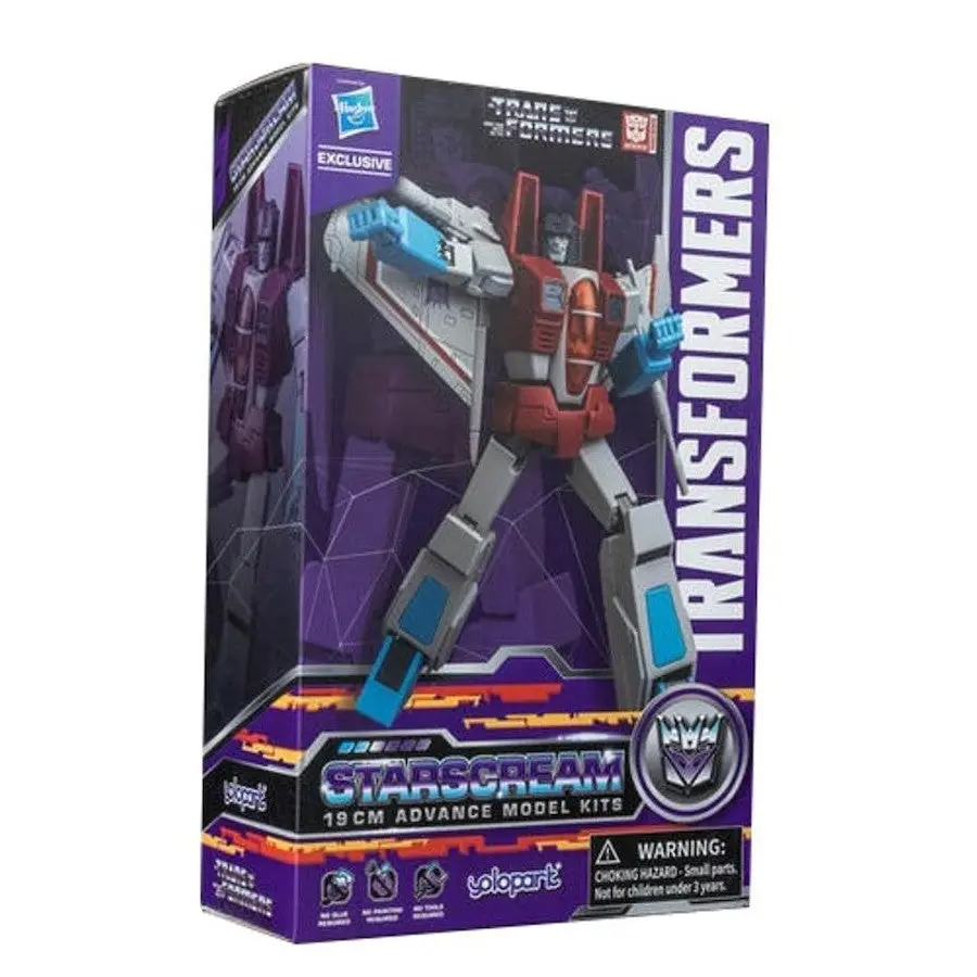 Yolopark: Amk Series - Transformers - Generation 1 - Starscream 8-Inch/19 Cm Model Kit (Ypnhamkg1sc) 1