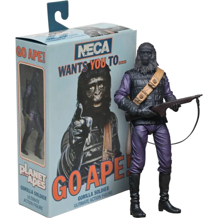 Neca - Ultimate - Planet Of The Apes (1968) - Gorilla Soldier 7-Inch Scale Action Figure (29981) 1