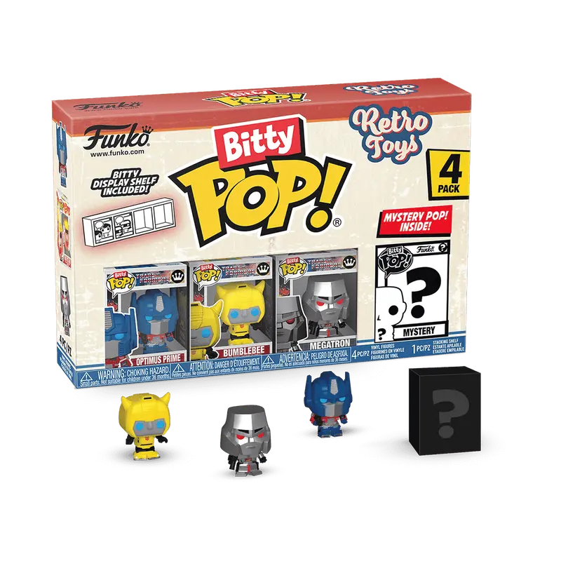 Funko Bitty Pop! - Retro Toys - Transformers: Series 2 - Vinyl Figures 4-Pack (75447) 1