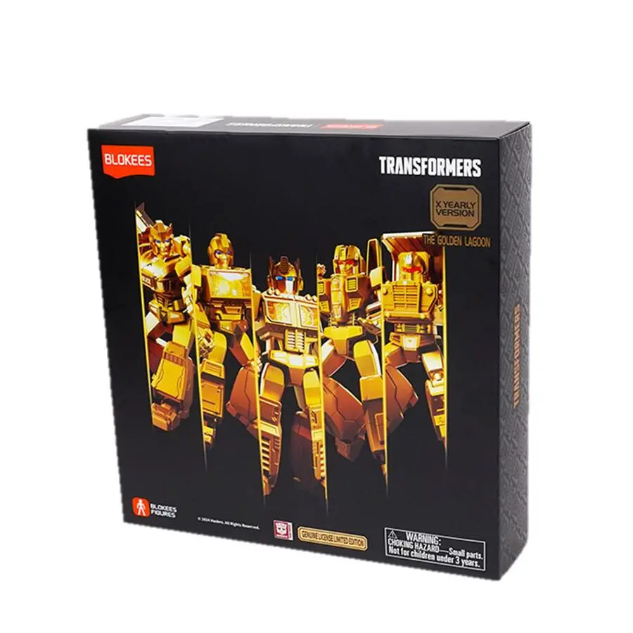 Blokees Transformers X Early Version Golden Lagoon Limited Edition 5-Pack Px Exclusive (71191/88637) Low Stock 1