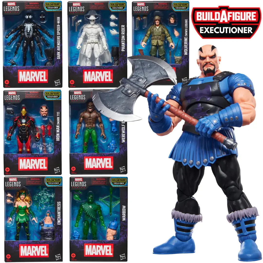 Marvel Legends Comics Series - Executioner Wave 8-Pack (7 Boxed + 1 Baf) Action Figures Set (G06325) Low Stock 1