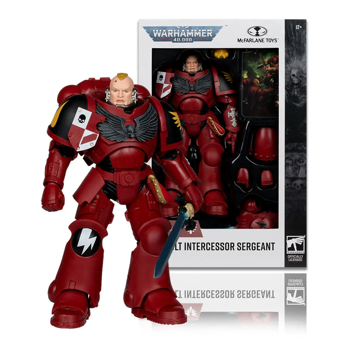 Mcfarlane - Warhammer 40,000 - Assault Intercessor Sergeant (Blood Angels) Action Figure (10948) Low Stock 1