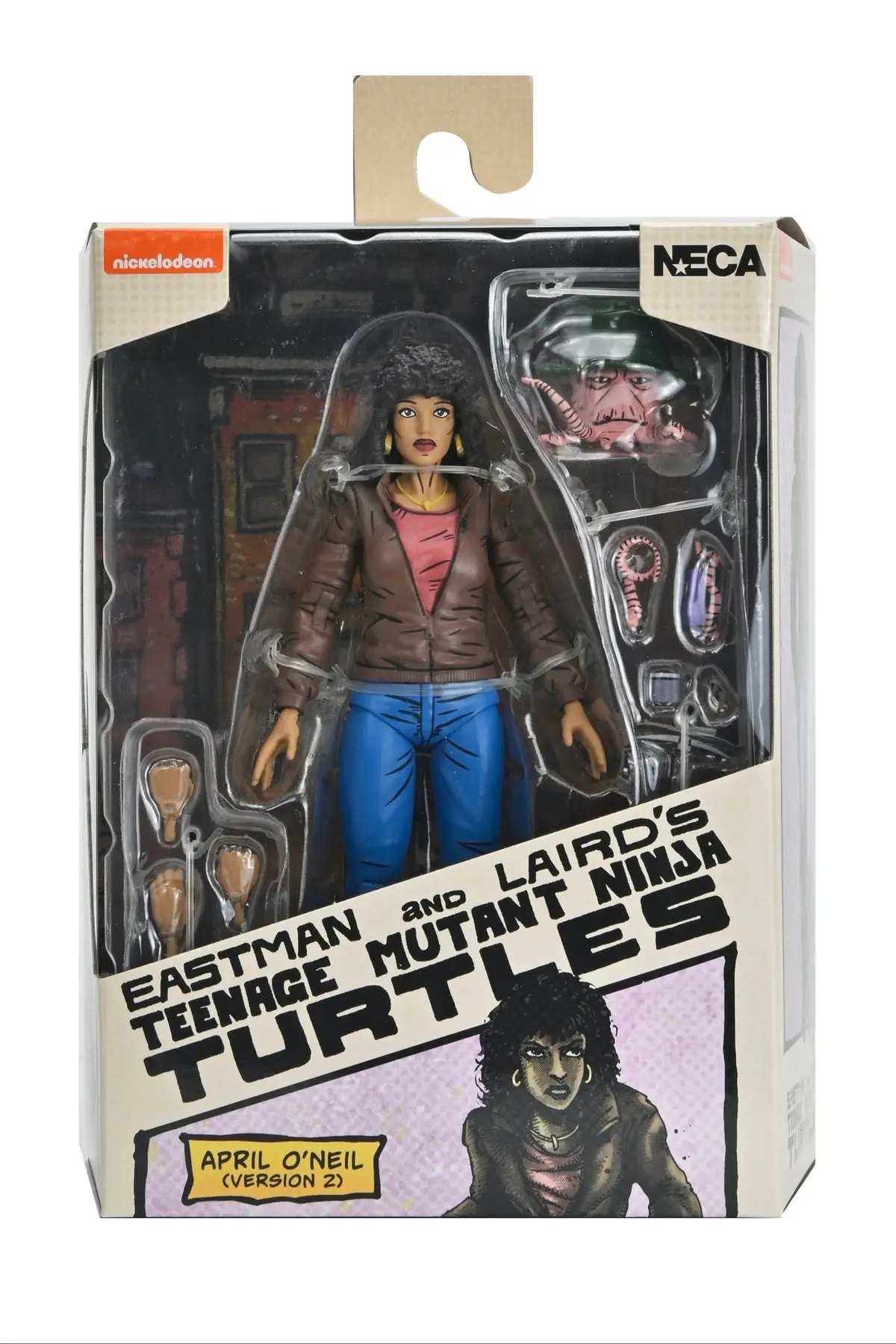 Neca - Tmnt Teenage Mutant Ninja Turtles - Mirage Comics - April O'neil 7-Inch Action Figure (54508) Low Stock 1