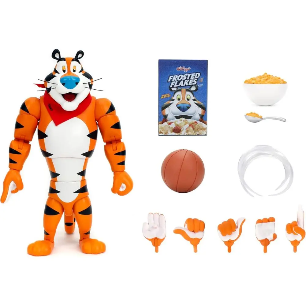 Jada Toys - Kellogg'S Frosted Flakes - Tony The Tiger 6-Inch 1/12 Scale Action Figure (35567) Last One! 1
