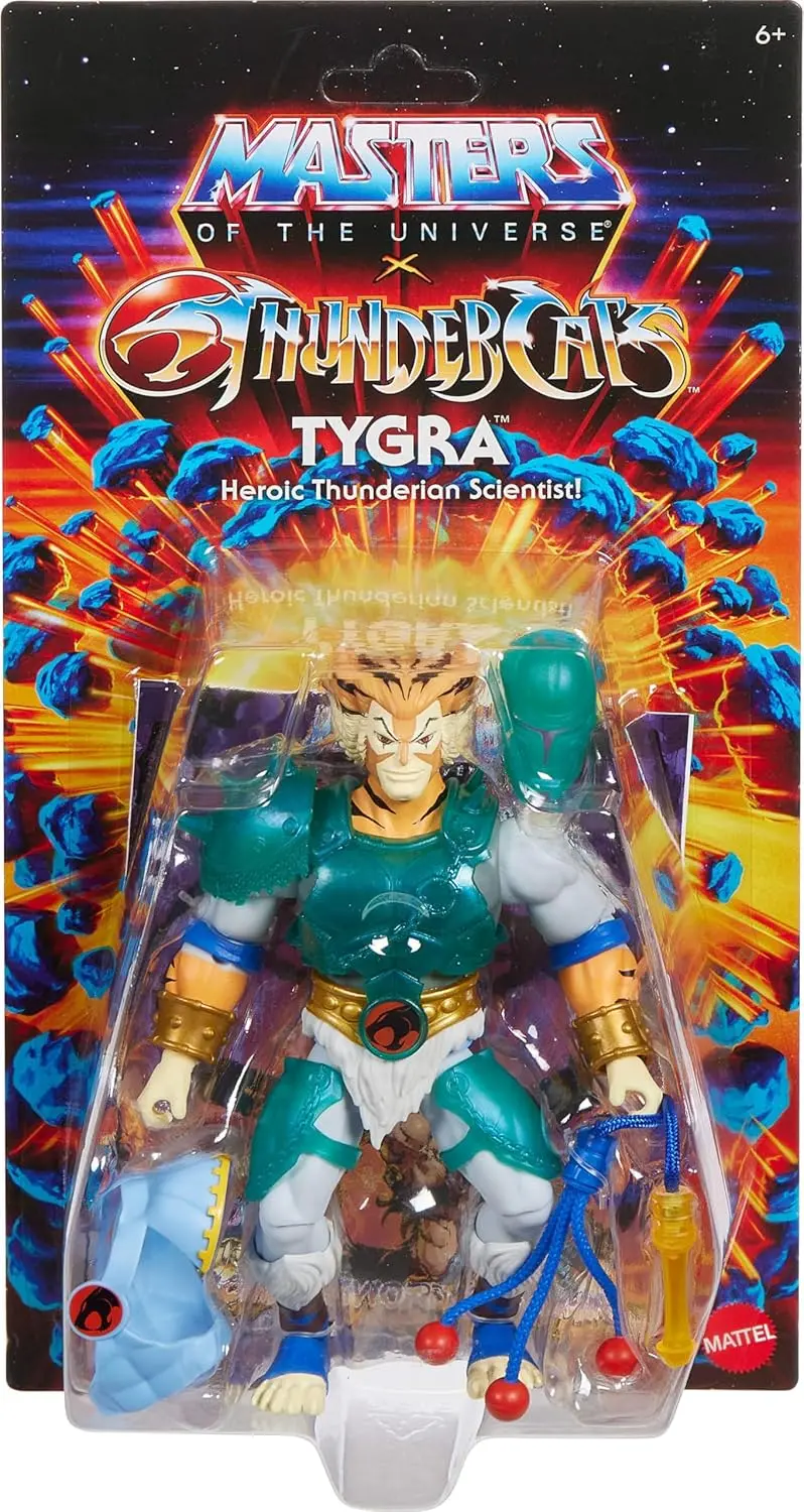 Masters Of The Universe (Motu) - Origins X Thundercats - Wave 2 - Tygra Action Figure (Jfw96) 1
