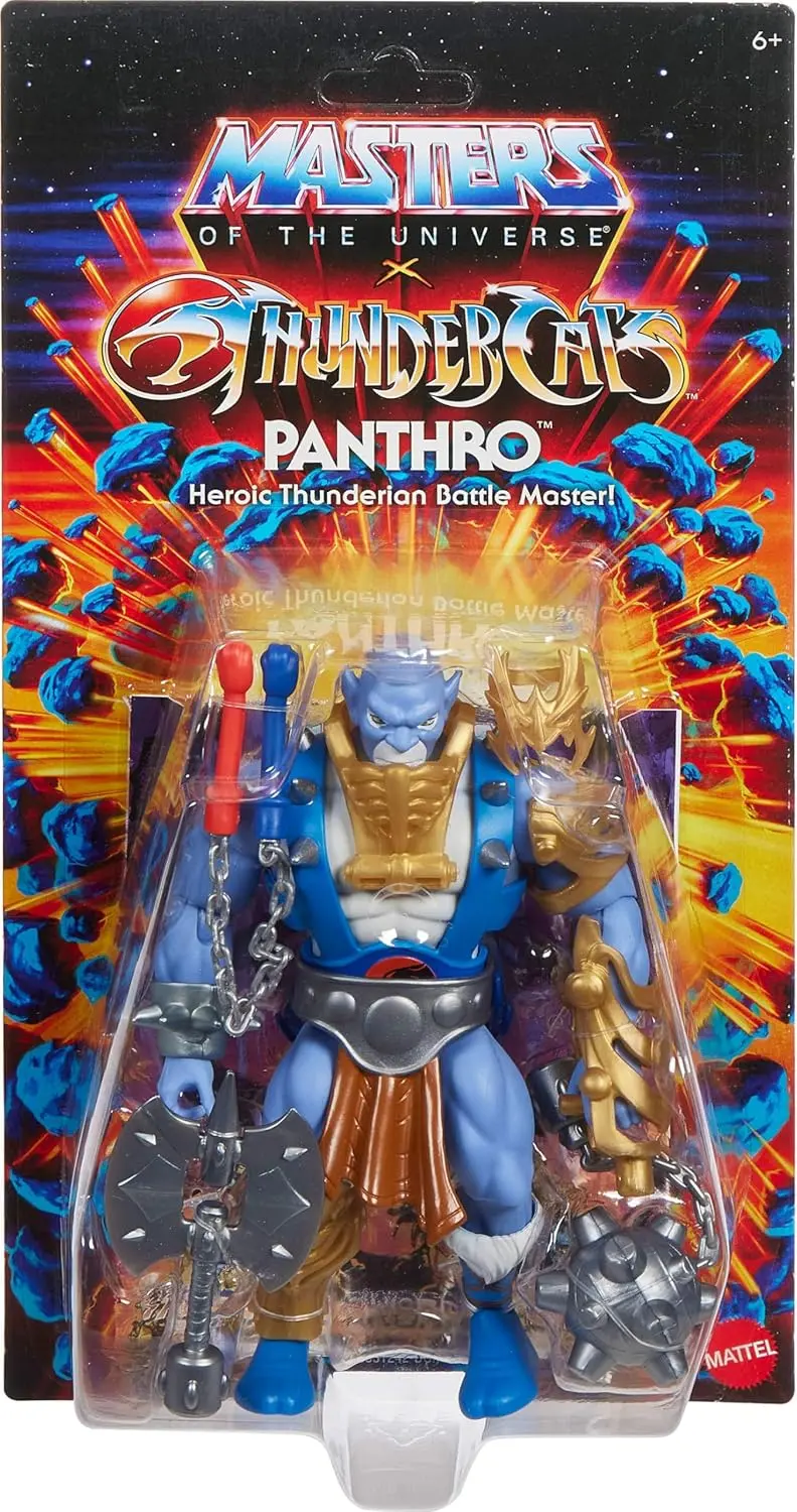 Masters Of The Universe (Motu) - Origins X Thundercats - Wave 2 - Panthro Action Figure (Jfw97) 1