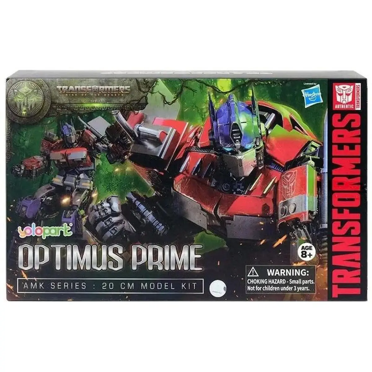 Yolopark - Amk - Transformers: Rise Of The Beasts - Optimus Prime 8-Inch/20 Cm Model Kit (Ypamkm7op) 1