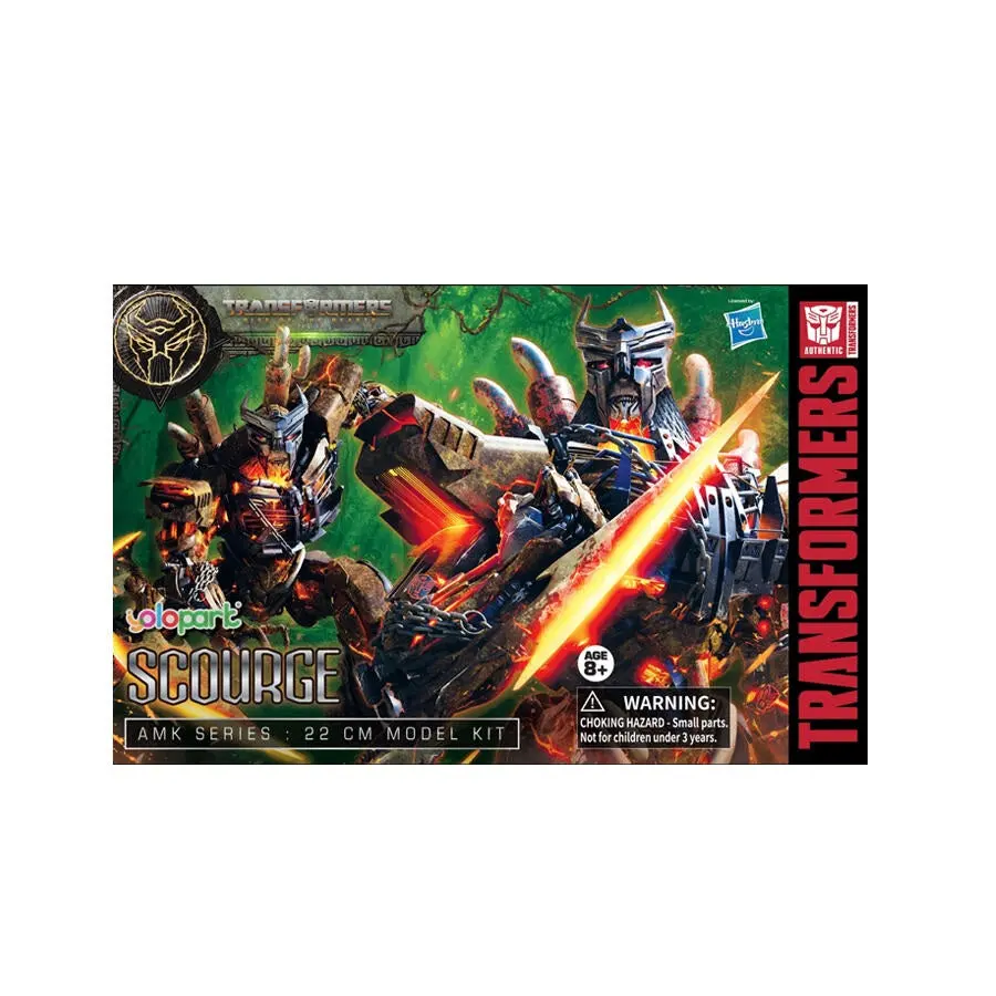 Yolopark: Amk Series - Transformers: Rise Of The Beasts - Scourge 9-Inch/22 Cm Model Kit (Ypamkm7sc) 1