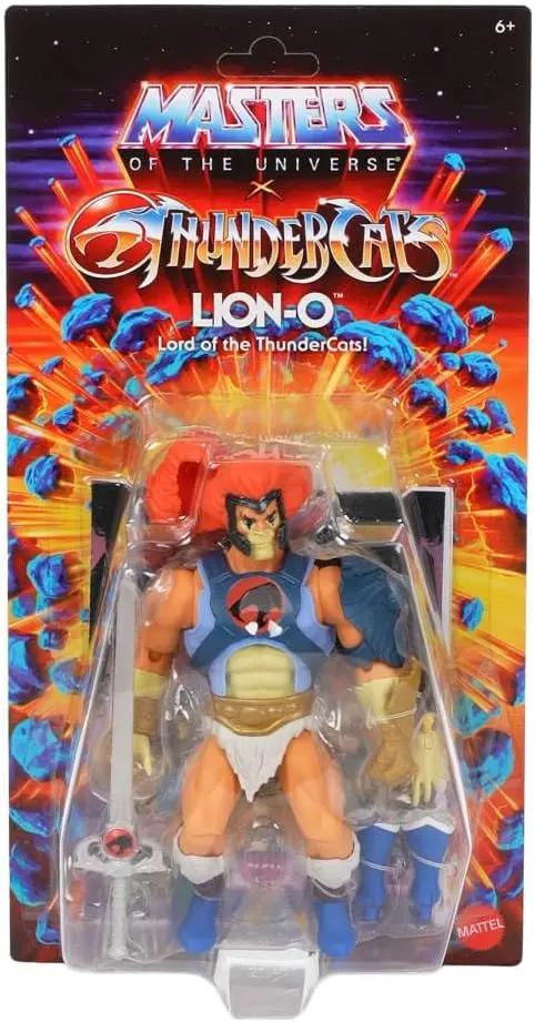 Masters Of The Universe (Motu) - Origins X Thundercats - Wave 1 - Lion-O Action Figure (Jfw93) 1