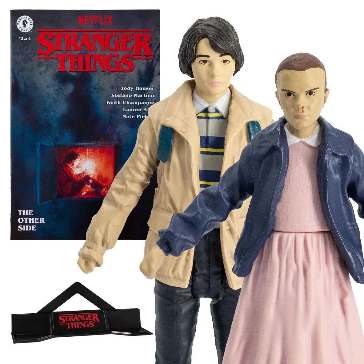 Mcfarlane Toys - Page Punchers - Stranger Things - Eleven & Mike Wheeler 2-Pack With Comic (16172) Low Stock 1