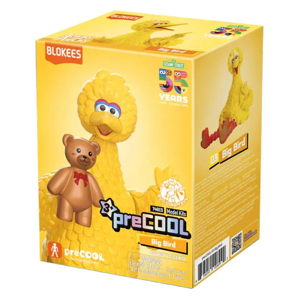 Blokees - Sesame Street: Precool Series 01 - Figure #03 - Big Bird Mini Model Kit (74813/00899) Low Stock 1