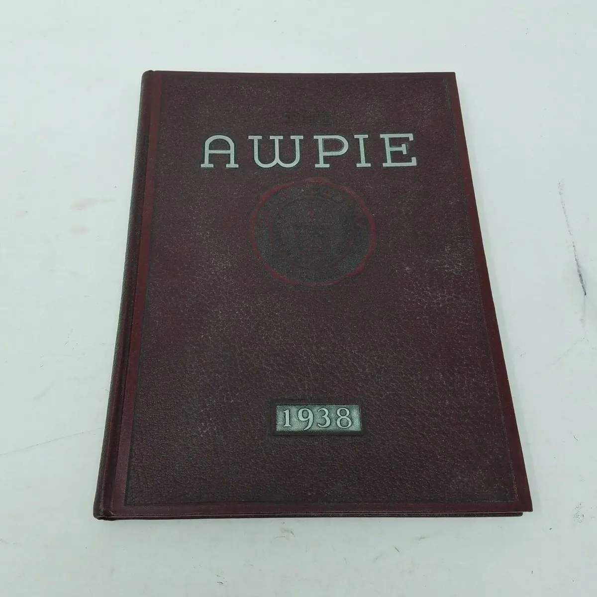 Vintage Awpie Yearbook Dean Academy College Franklin Massachusetts 1938 Rare Mcm 1
