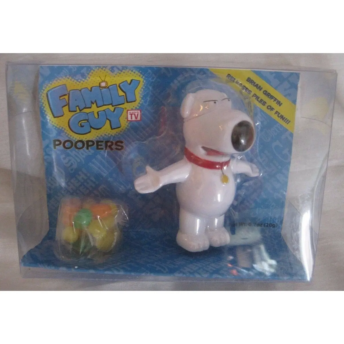 Family Guy Jelly Bean Candy Poopers Peter Brian Griffin Seen On Tv Pooping Toys 2