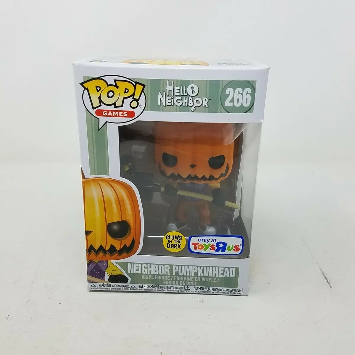 Funko Pop! Neighbor Pumpkinhead 266 Toys R' Us Exclusive Vinyl Figure Figurine 1