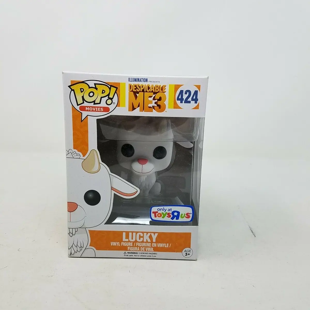 Funko Pop! Despicable Me 3 Lucky 424 Toys R' Us Exclusive Vinyl Figure Figurine 1