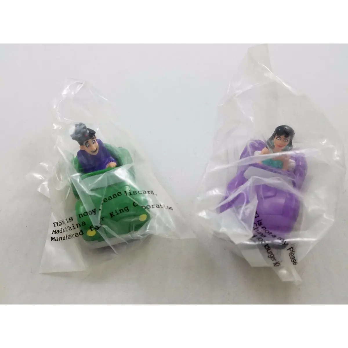 Archies Comic Jughead And Veronica 1991 Burger King Cars Riverdale High Lot Of 2 1