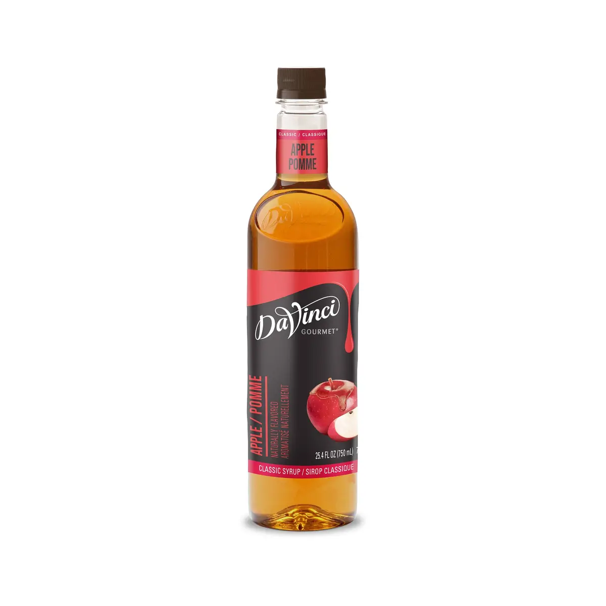 Classic Apple Syrup - 4 X 750 Ml Plastic 1