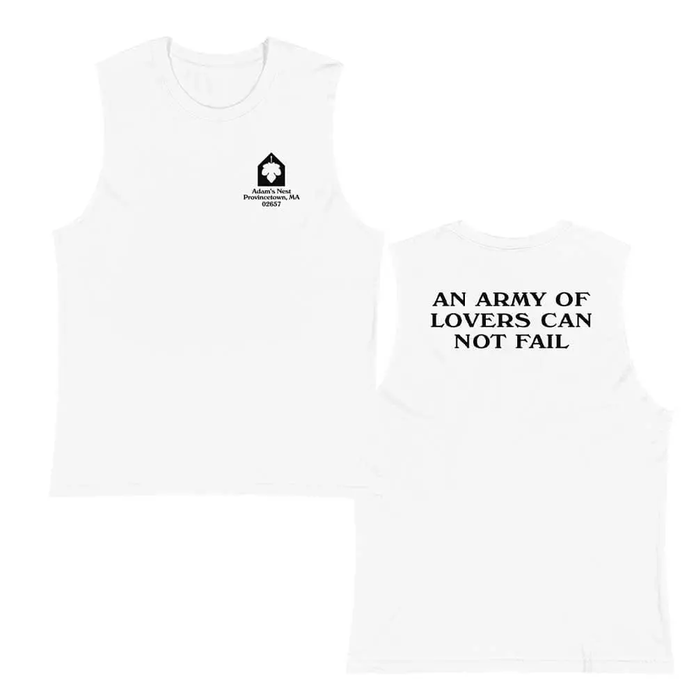 An Army Of Lovers Can Not Fail Sleeveless T-Shirt 2